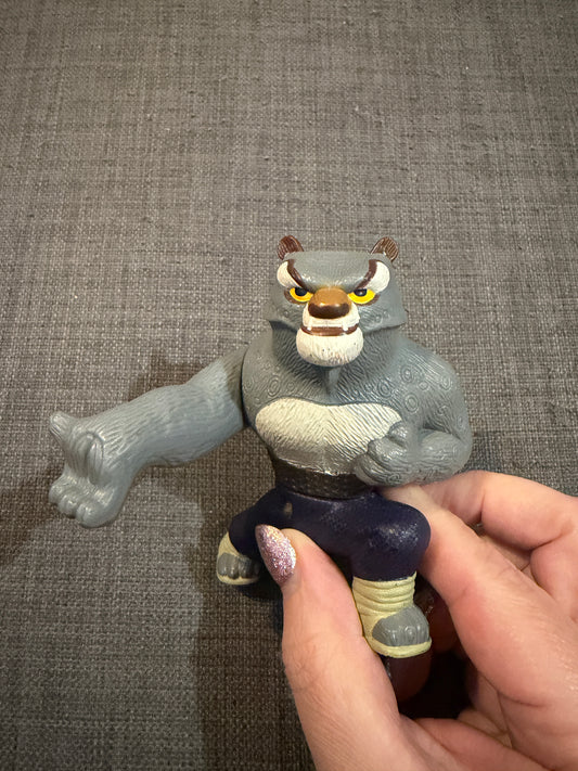Vintage 2008 McDonald’s Happy Meal Toy Tai Lung Snow Leopard Kung Fu Panda Toy