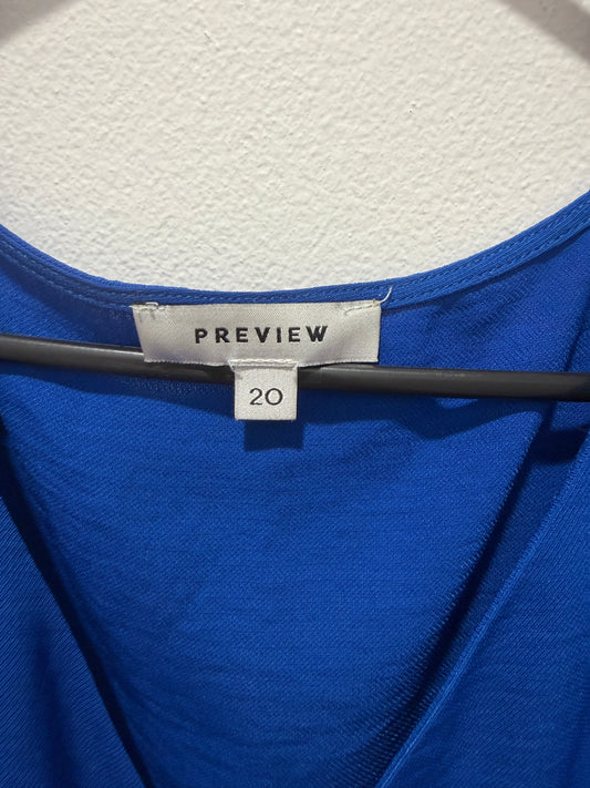 Ladies - Ladies Preview Shirt | Blouse | Blue | Size 20