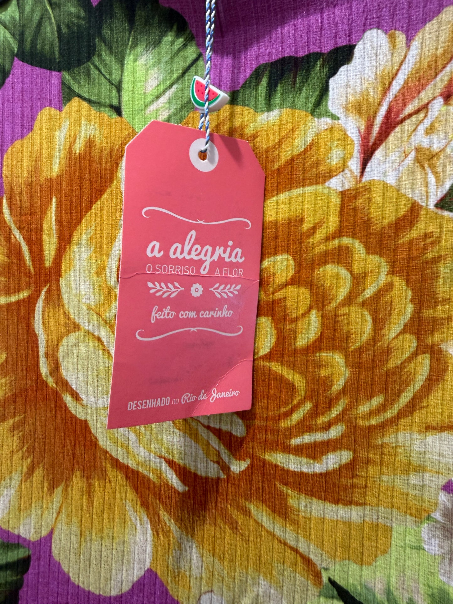 Ladies - Farm Rio Skirt Size Large (G) | Flowy A-Line Midi | Floral Tropical